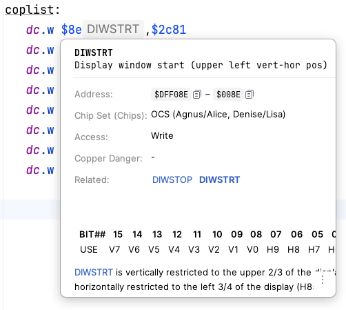 Amiga Hardware Register doc